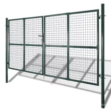 Swing gate double gate Wicket door metal mesh fence garden gate cheap easy quick installation